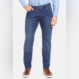Peter Millar Dark Blue Straight Jeans